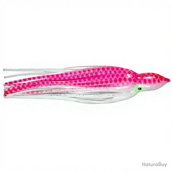 Leurre souple FLASHMER octopus 6cm �caill� rose