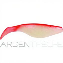 Leurre souple MISTER TWISTER shad rouge/blanc nacr&eacute; 52