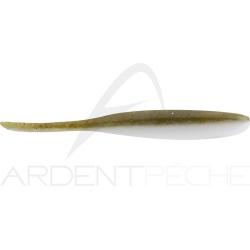 Leurre souple KEITECH Shad impact 3 S21 White ayu