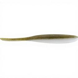 Leurre souple KEITECH Shad impact 3 S21 White ayu