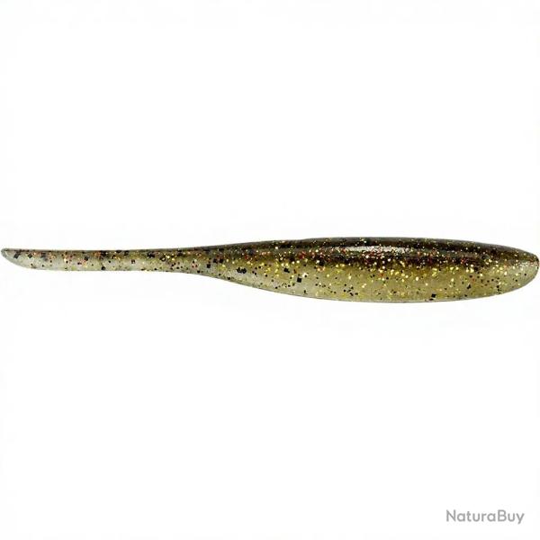 Leurre souple KEITECH Shad impact 3 417 Gold flash