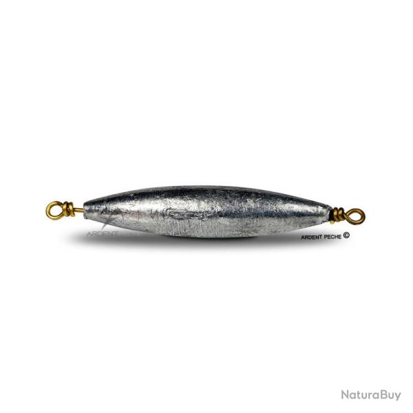 LEMER Plomb olive longue 2 boucles x1 20g