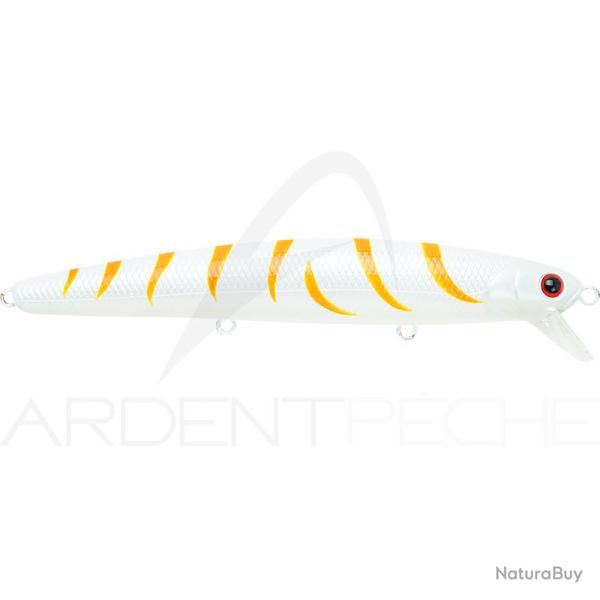 Poisson nageur LUCKY CRAFT Flash minnow 110 SW White tiger