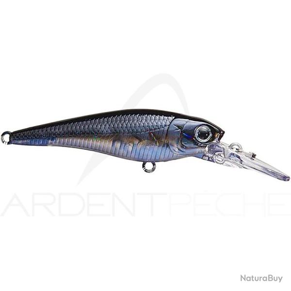 Poisson nageur LUCKY CRAFT Bevy shad 60 SP Aurora ghost black