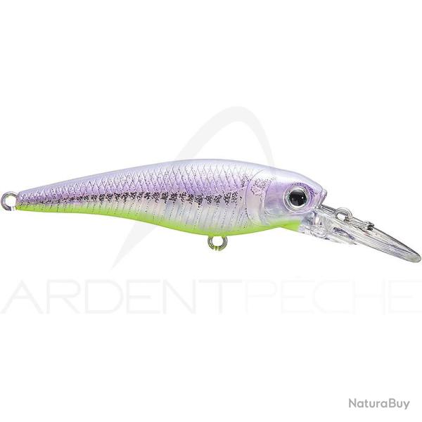 Poisson nageur LUCKY CRAFT Bevy shad 60 SP Real purple chart wakasagi
