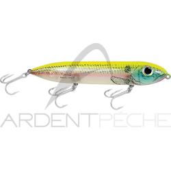Poisson nageur HEDDON Super spook Dos jaune HOS