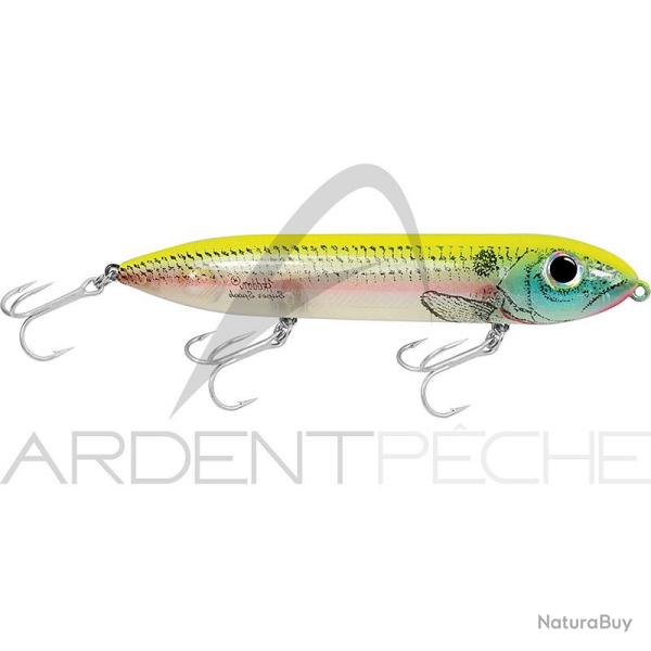 Poisson nageur HEDDON Super spook Dos jaune HOS