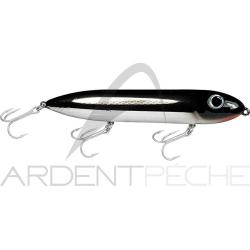 Poisson nageur HEDDON Super spook Chrom&eacute; dos noir CHN
