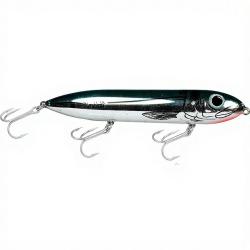 Poisson nageur HEDDON Super spook Chrom&eacute; dos bleu CHB
