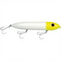 Poisson nageur HEDDON Super spook Blanc/T&ecirc;te jaune 621