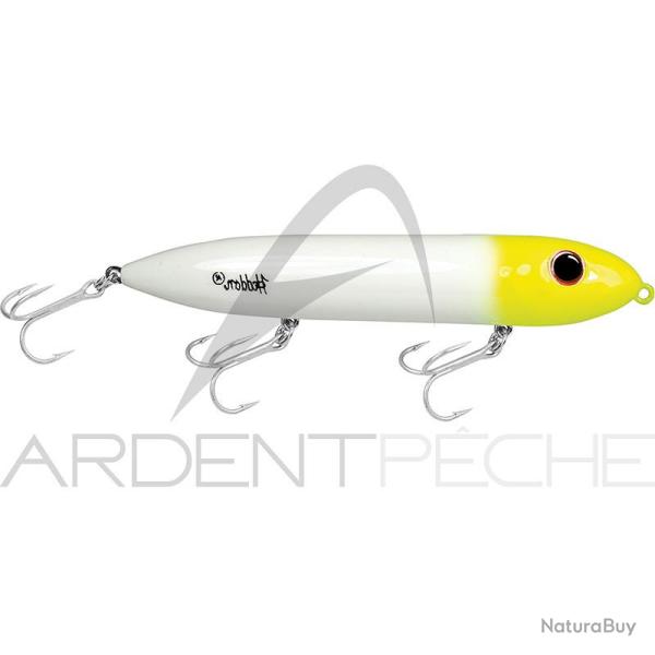 Poisson nageur HEDDON Super spook Blanc/T�te jaune 621