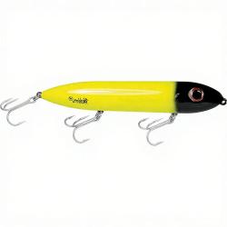 Poisson nageur HEDDON Super spook Jaune/T&ecirc;te noire 622