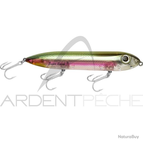 Poisson nageur HEDDON Super spook GHEEL Ghost eel