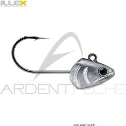T&ecirc;te plomb&eacute;e ILLEX nitro shad head 21g
