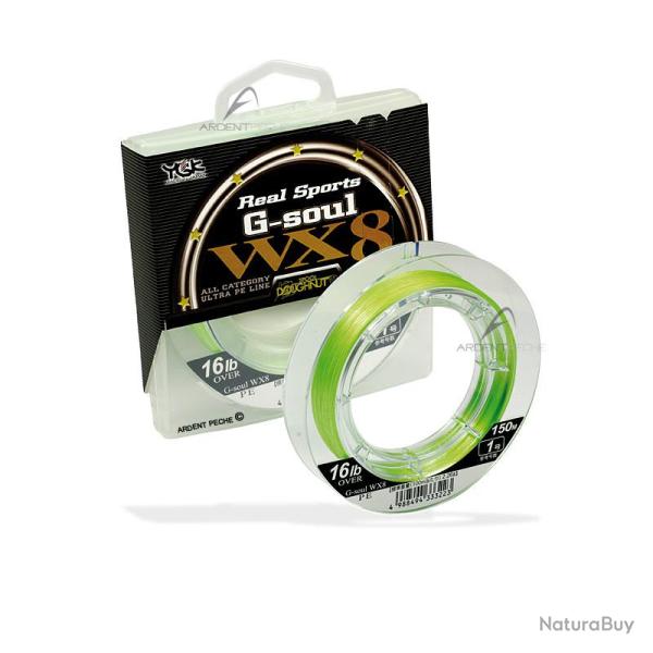 Tresse YGK real sports g soul PE 1.2 20lbs (9.07kg)