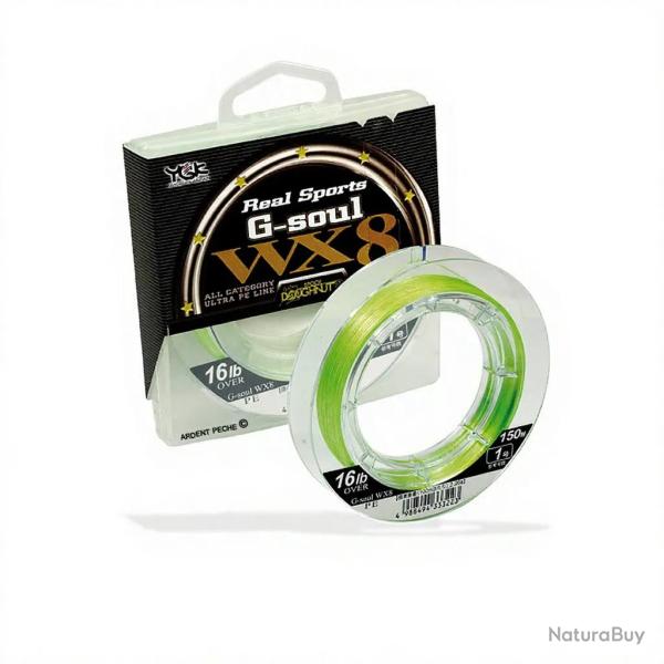 Tresse YGK real sports g soul PE 1.5 25lbs (11.34kg)