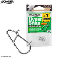 Agrafe OWNER Hyper snap 00 (9mm)