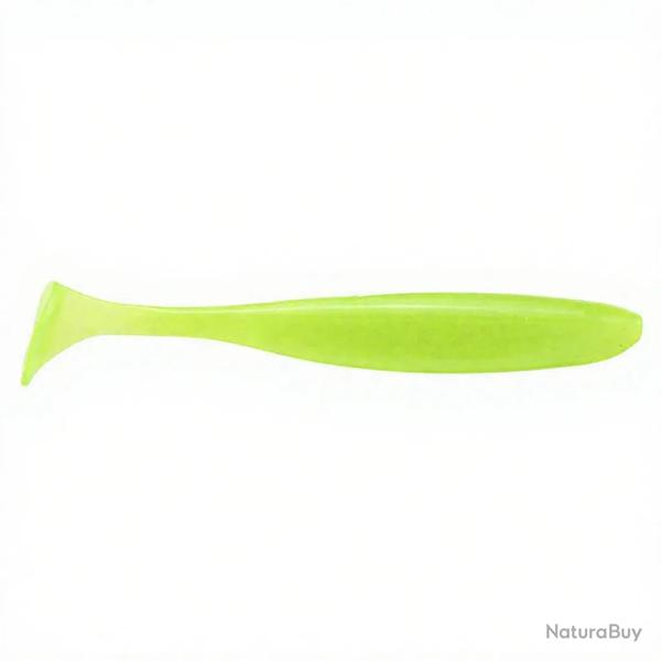 Leurre souple KEITECH Easy shiner 5 026 Clear chartreuse glow