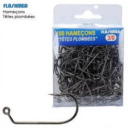 Hame&ccedil;on t&ecirc;tes plomb&eacute;es FLASHMER 60&deg; HTPP x100 H3/0