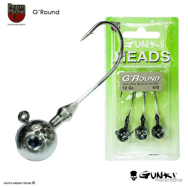 T�te plomb�e GUNKI G�Round 5g