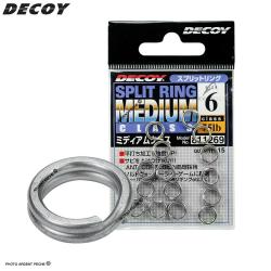 Anneaux bris&eacute;s DECOY Split ring Medium class Taille 6