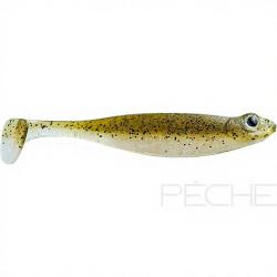Leurre souple MEGABASS Hazedong shad 3 VM 04 Green pumpkin shad