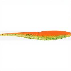 Leurre souple SAWAMURA One up slug 5 076 Orange green