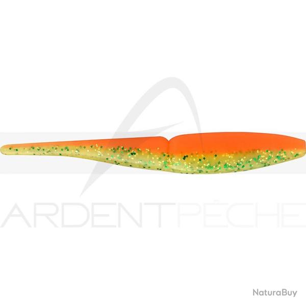 Leurre souple SAWAMURA One up slug 5 076 Orange green