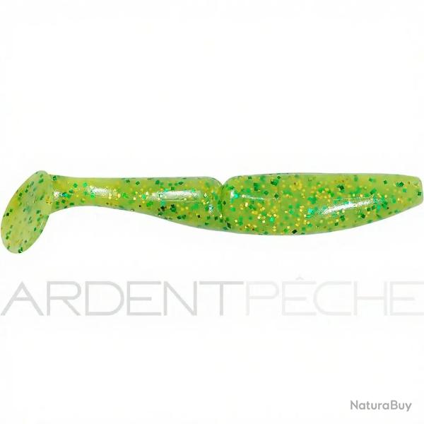 Leurre souple SAWAMURA One up shad 2 020 Chartreuse f