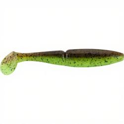 Leurre souple SAWAMURA One up shad 4 084 Olive green glitter