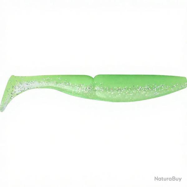 Leurre souple SAWAMURA One up shad 4 145 Psy clear glitter