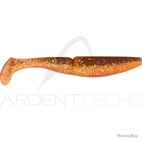 Leurre souple SAWAMURA One up shad 4 164 Tinsel orange