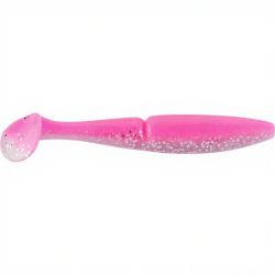 Leurre souple SAWAMURA One up shad 4 083 Pink back glitter belly