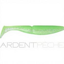 Leurre souple SAWAMURA One up shad 5 145 Psy clear glitter