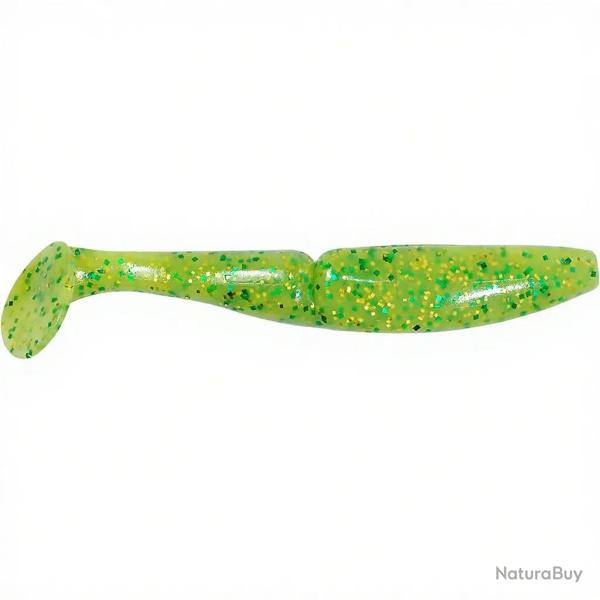 Leurre souple SAWAMURA One up shad 5 020 Chartreuse f