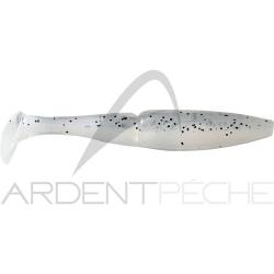 Leurre souple SAWAMURA One up shad 5 072 White pepper