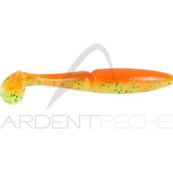 Leurre souple SAWAMURA One up shad 5 076 Orange green