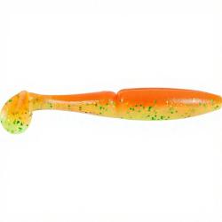 Leurre souple SAWAMURA One up shad 5 076 Orange green