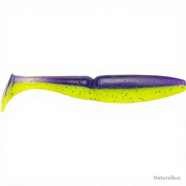 Leurre souple SAWAMURA One up shad 5 139 Purple chart pepper