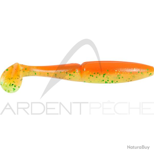 Leurre souple SAWAMURA One up shad 6 076 Orange green