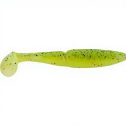 Leurre souple SAWAMURA One up shad 6 086 Apple green flakes