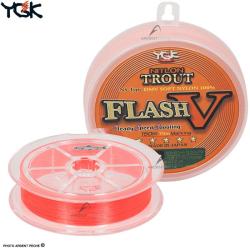 Fils nylon YGK Nitlon trout flash V 150m &Oslash; 0.120mm