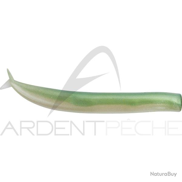 Leurre souple FIIISH Crazy sand eel corps 150 Vert nacr�