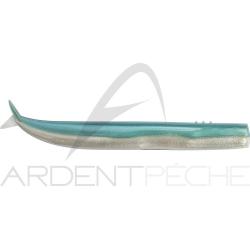 Leurre souple FIIISH Crazy sand eel corps 150 Bleu nacr&eacute;