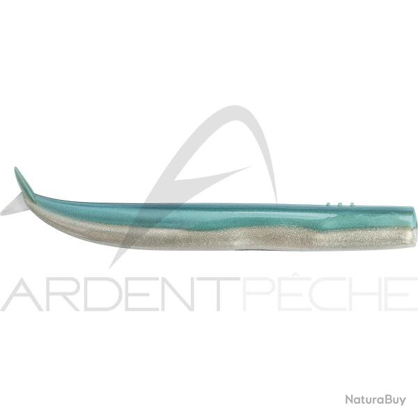 Leurre souple FIIISH Crazy sand eel corps 150 Bleu nacr�
