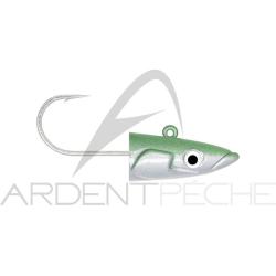 T&ecirc;te plomb&eacute;e FIIISH Crazy sand eel 150 Off shore 20g Pearl green - CSE221 - x2