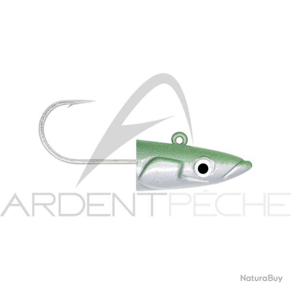 T�te plomb�e FIIISH Crazy sand eel 150 Off shore 20g Pearl green - CSE221 - x2