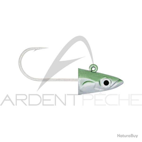 T�te plomb�e FIIISH Crazy sand eel 150 Shore 10g Pearl green - CSE220 - x2