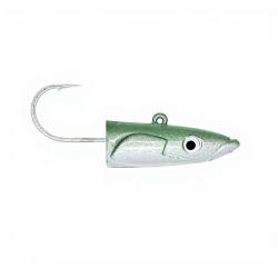 T&ecirc;te plomb&eacute;e FIIISH Crazy sand eel 150 Deep 30g Pearl green - CSE222 - x2