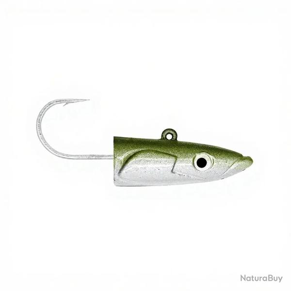 T�te plomb�e FIIISH Crazy sand eel 180 Deep 45g Khaki - CSE1549